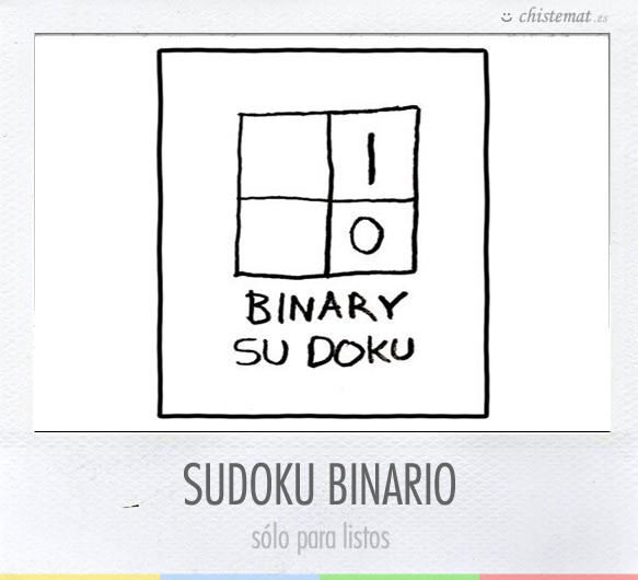 Sudoku Binario Chistemat